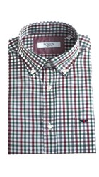 Ανδρικό Πουκάμισο με Κανονική Γραμμή Boston 7354-1 Μακρυμάνικο Πολύχρωμο