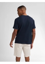 Ανδρικό T-Shirt Petrol M-1050-TSR642-5178 Navy Blue