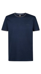 Ανδρικό T-Shirt Petrol M-1050-TSR642-5178 Navy Blue