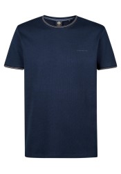 Ανδρικό T-Shirt Petrol M-1050-TSR642-5178 Navy Blue