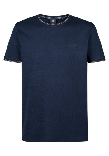 Ανδρικό T-Shirt Petrol M-1050-TSR642-5178 Navy Blue