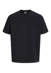 Ανδρικό T-Shirt Jack & Jones JCokinetic Small Print TEE SS Crew LN 12265429 Black