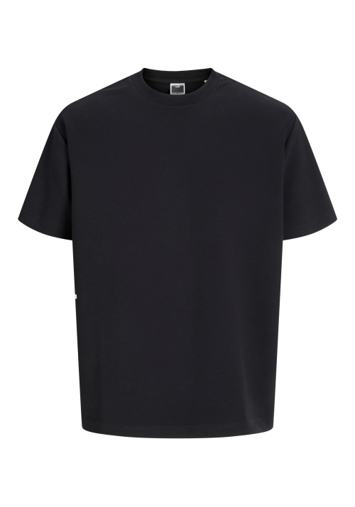 Ανδρικό T-Shirt Jack & Jones JCokinetic Small Print TEE SS Crew LN 12265429 Black