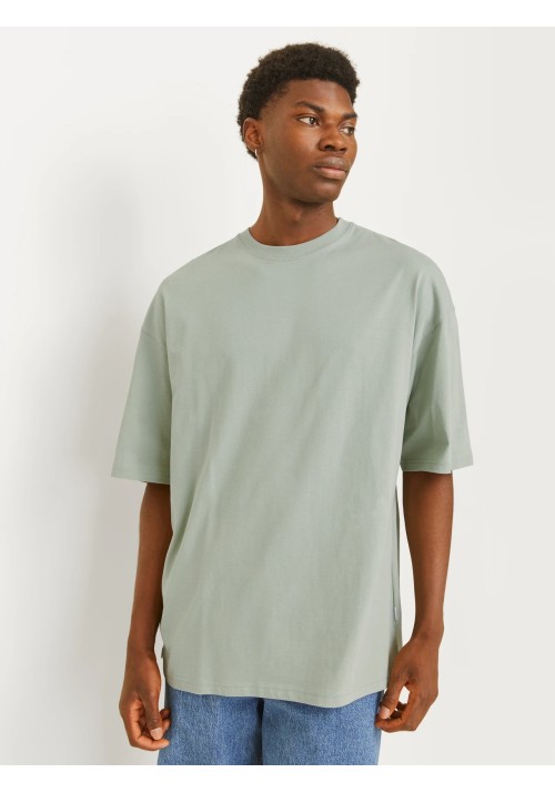 Ανδρικό T-Shirt Oversized  Jack & Jones JJECharge Tee O-Neck Noos 12259975  Iceberg Green