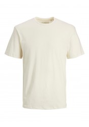 Ανδρικό T-Shirt Λινό Jack & Jones 12230133 Μπεζ