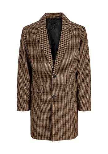 Ανδρικό Παλτό Jack & Jones JJEHarris Coat SN 12288145 Crockery/Houndstoot Ανδρικό Παλτό Jack & Jones JJEHarris Coat SN 12288145 Crockery/Houndstoot