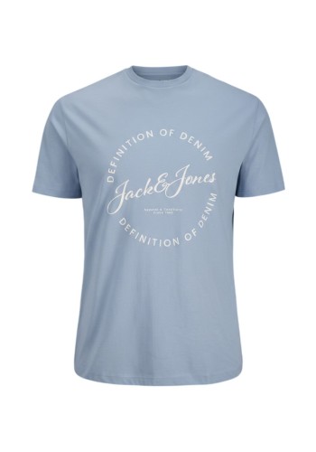 Ανδρικό T-Shirt Jack & Jones JJGrayson Tee SS Crew Neck 12288377 Celestial Blue Ανδρικό T-Shirt Jack & Jones JJGrayson Tee SS Crew Neck 12288377 Celestial Blue