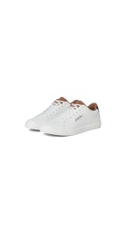 Ανδρικά Παπούτσια Sneakers Jack & Jones JFWBRIXTON PU 12292067 Λευκό