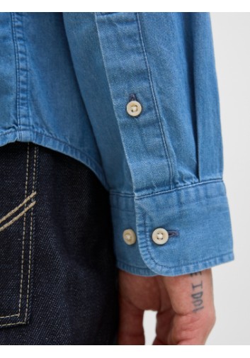 Ανδρικό Πουκάμισο Τζην Jack & Jones JJEPerfect Denim Shirt LS SN 12279712 Medium Blue Denim Ανδρικό Πουκάμισο Τζην Jack & Jones JJEPerfect Denim Shirt LS SN 12279712 Medium Blue Denim
