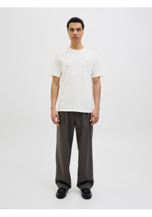 Ανδρικό T-Shirt Jack & Jones JPRblualves SS Tee LN 12276801 Cloud Dancer