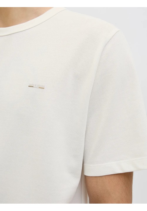 Ανδρικό T-Shirt Jack & Jones JPRblualves SS Tee LN 12276801 Cloud Dancer