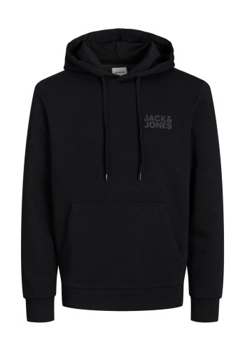 Ανδρικό Φούτερ Jack & Jones JjECorp Logo Sweat Hood Noos 12152840 Black