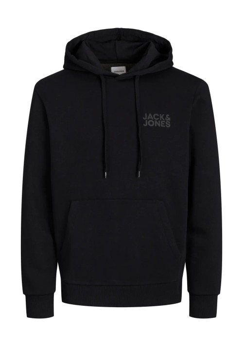 Ανδρικό Φούτερ Jack & Jones JjECorp Logo Sweat Hood Noos 12152840 Black
