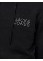 Ανδρικό Φούτερ Jack & Jones JjECorp Logo Sweat Hood Noos 12152840 Black