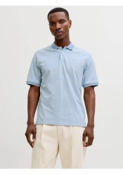 Ανδρική Μπλούζα Polo Jack & Jones JPRblualves SS Polo SN 12274681 Ashley Blue Melange