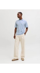 Ανδρική Μπλούζα Polo Jack & Jones JPRblualves SS Polo SN 12274681 Ashley Blue Melange