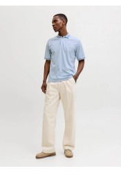 Ανδρική Μπλούζα Polo Jack & Jones JPRblualves SS Polo SN 12274681 Ashley Blue Melange