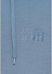 Ανδρικό Φούτερ Jack & Jones JJECorp Logo Sweat Hood Noos 12152840 Blue Mirage