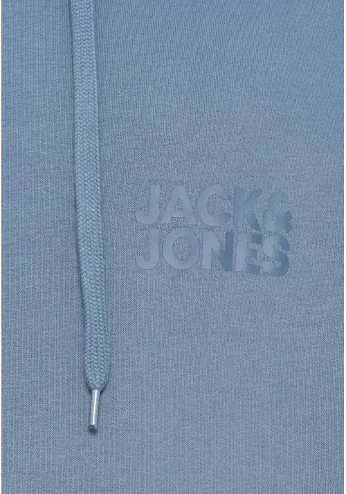 Ανδρικό Φούτερ Jack & Jones JJECorp Logo Sweat Hood Noos 12152840 Blue Mirage