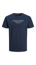 Ανδρικό T-Shirt Jack & Jones JPRBluarchie SSTee Crew Neck Noos 12217167 Navy Blazer