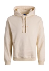 Ανδρικό Φούτερ Jack & Jones Jornorrebro EMB Sweat Hood Noos 12282861 Antique White