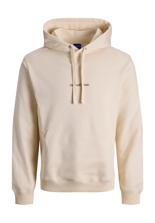 Ανδρικό Φούτερ Jack & Jones Jornorrebro EMB Sweat Hood Noos 12282861 Antique White
