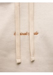 Ανδρικό Φούτερ Jack & Jones Jornorrebro EMB Sweat Hood Noos 12282861 Antique White