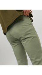 Ανδρικό Παντελόνι Chino Jack & Jones JPSTMarco Bowie NoosWebseller 12150148 Deep Lichen Green