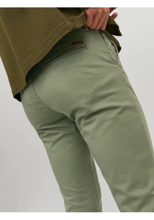 Ανδρικό Παντελόνι Chino Jack & Jones JPSTMarco Bowie NoosWebseller 12150148 Deep Lichen Green