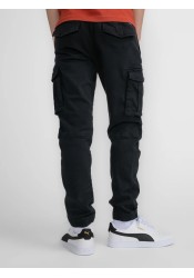 Ανδρικό Παντελόνι Cargo Petrol M-1050-TRO100-9999 Black