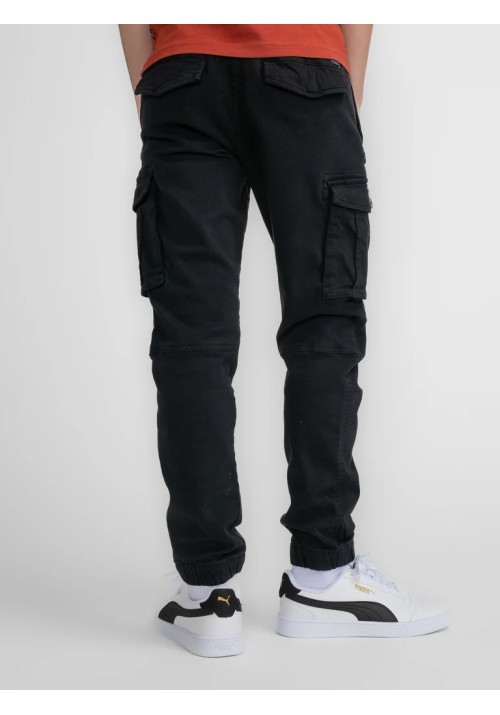 Ανδρικό Παντελόνι Cargo Petrol M-1050-TRO100-9999 Black