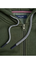 Ανδρική Ζακέτα Φούτερ Jack & Jones JPRBluronaldo Sweat Zip hood SMU 12264580 Duffel Bag