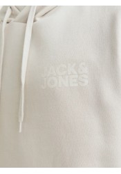Ανδρικό Φούτερ Jack & Jones JJECorp Logo Sweat Hood Noos 12152840 Moonbeam