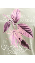 Ανδρικό T-Shirt Jack & Jones Jorcatskills Cut Out Tee Crew Neck 12290317 Seagrass