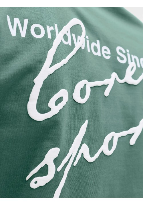 Ανδρικό T-Shirt Jack & Jones JCodust Script Back Tee SS Crew Neck 12292982 North Atlantic