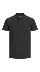 Ανδρική Μπλούζα Polo Jack & Jones JJEBasic Polo SS Noos 12136516 Black