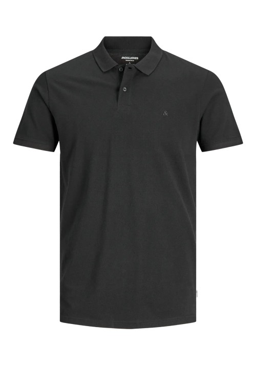 Ανδρική Μπλούζα Polo Jack & Jones JJEBasic Polo SS Noos 12136516 Black