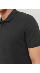 Ανδρική Μπλούζα Polo Jack & Jones JJEBasic Polo SS Noos 12136516 Black