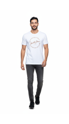 Ανδρικό T-Shirt Jack & Jones JJGrayson Tee SS Crew Neck 12288377 Bright White