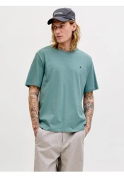 Ανδρικό T-Shirt Jack & Jones JJPaulos Tee SS Crew Neck Noos 12245087 Mineral Blue