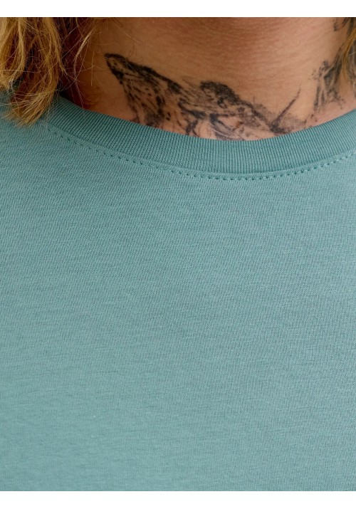 Ανδρικό T-Shirt Jack & Jones JJPaulos Tee SS Crew Neck Noos 12245087 Mineral Blue