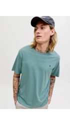 Ανδρικό T-Shirt Jack & Jones JJPaulos Tee SS Crew Neck Noos 12245087 Mineral Blue