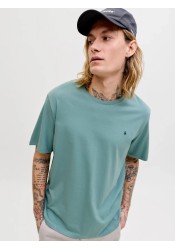 Ανδρικό T-Shirt Jack & Jones JJPaulos Tee SS Crew Neck Noos 12245087 Mineral Blue