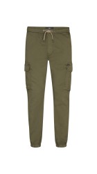 Ανδρικό Παντελόνι Cargo Jogger Petrol M-1050-TRO100-6134 Λαδί