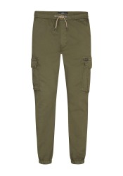 Ανδρικό Παντελόνι Cargo Jogger Petrol M-1050-TRO100-6134 Λαδί
