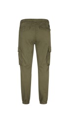 Ανδρικό Παντελόνι Cargo Jogger Petrol M-1050-TRO100-6134 Λαδί