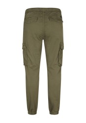 Ανδρικό Παντελόνι Cargo Jogger Petrol M-1050-TRO100-6134 Λαδί