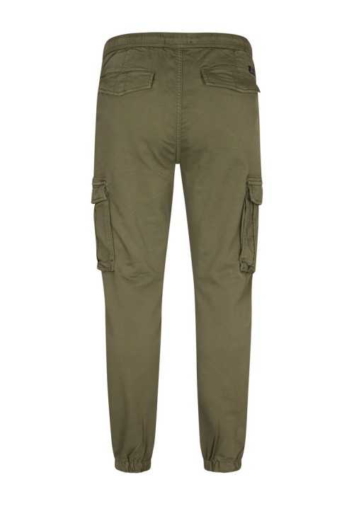 Ανδρικό Παντελόνι Cargo Jogger Petrol M-1050-TRO100-6134 Λαδί