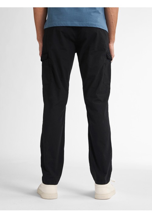 Ανδρικό Παντελόνι Cargo Petrol M-1050-TRO101-9999 Μαύρο