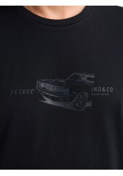 Ανδρικό T-Shirt Petrol M-3050-TSR605-9111 Black